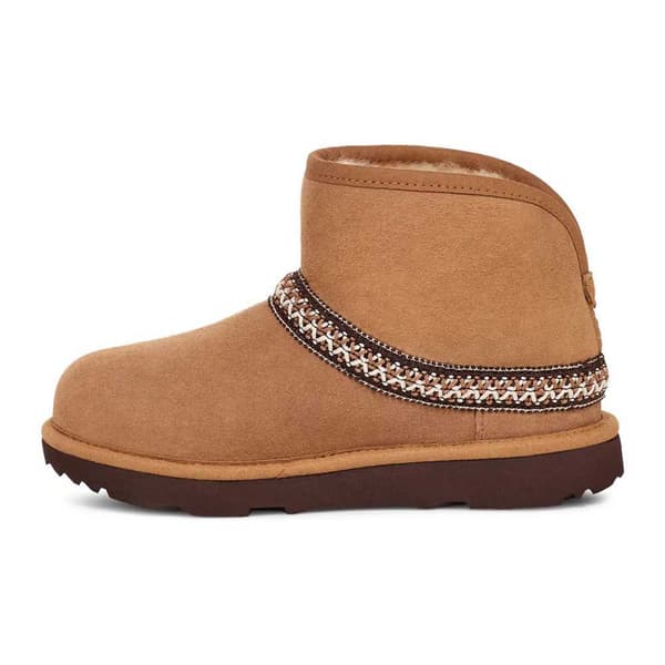 Ugg Kids Classic Mini Crescent Stövlar Brun EU 31 Pojke
