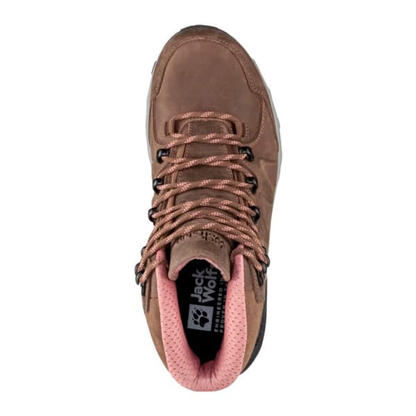 Jack Wolfskin Refugio Prime Texapore Mid Vandringskängor Brun EU 37 1/2 Kvinna