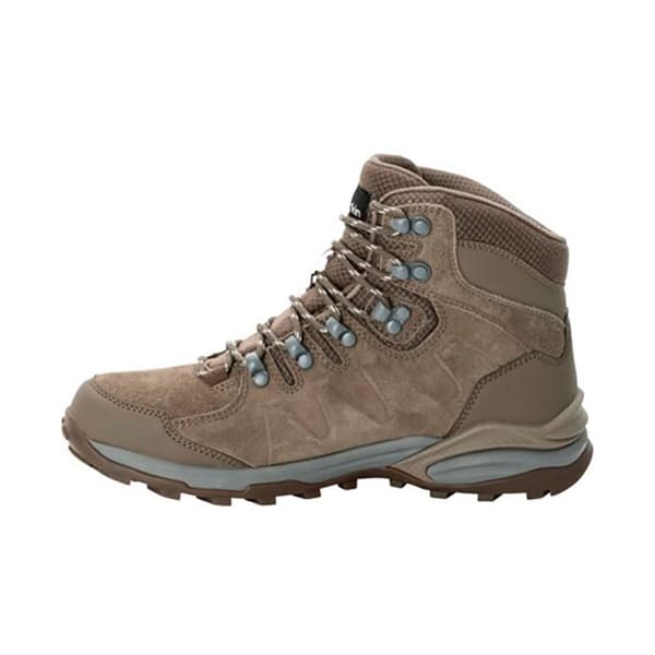 Jack Wolfskin Refugio Texapore Mid Vandringskängor Brun EU 36 Kvinna