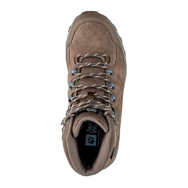 Jack Wolfskin Refugio Texapore Mid Vandringskängor Brun EU 36 Kvinna