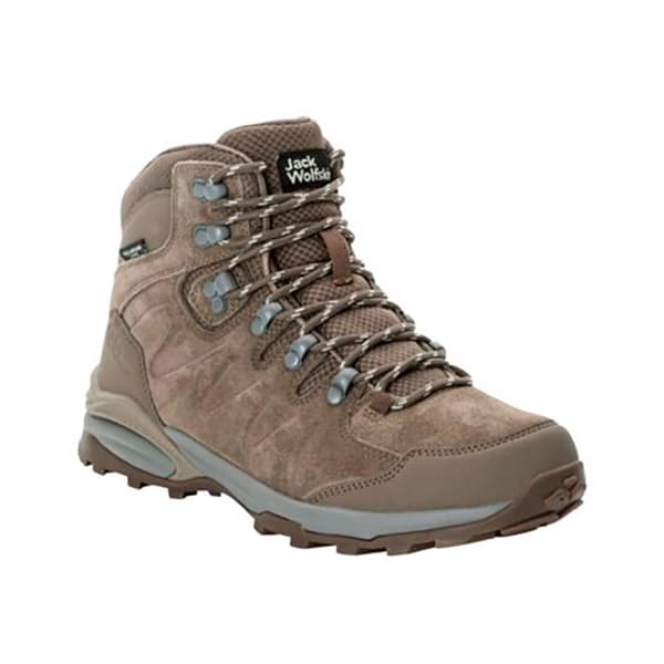 Jack Wolfskin Refugio Texapore Mid Vandringskängor Brun EU 36 Kvinna