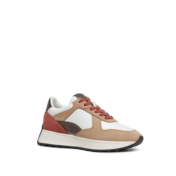 Geox D Amabel A Skor Vit EU 35 Kvinna