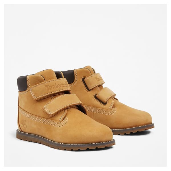 Timberland Pokey Pine Hook&loop Barnestøvler Brun EU 24 Dreng