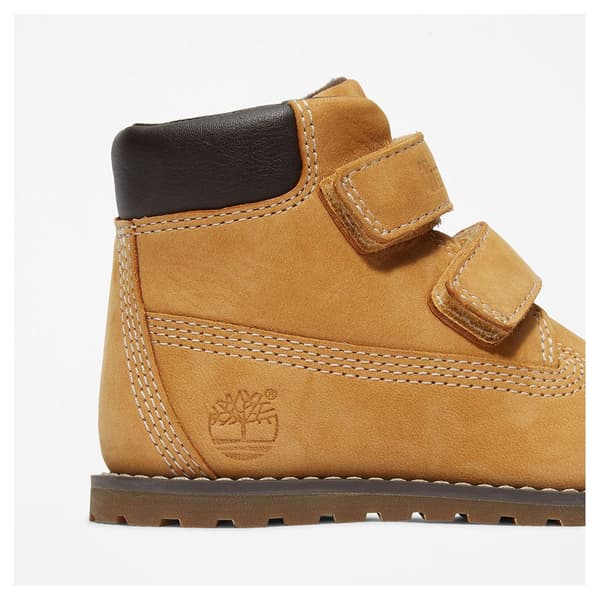 Timberland Pokey Pine Hook&loop Barnestøvler Brun EU 24 Dreng