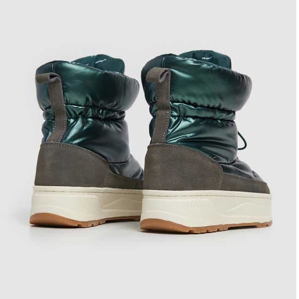 Pepe Jeans Kore Metallic Booties Grøn EU 39 Kvinde
