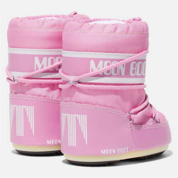 Moon Boot Icon Mini Nylon Stövlar Rosa EU 19-22 Pojke