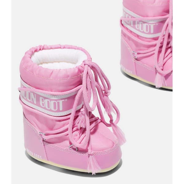 Moon Boot Icon Mini Nylon Stövlar Rosa EU 19-22 Pojke