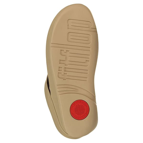 Fitflop Rumba Beaded Leather Toe-post Sandaalit Beige EU 38 Nainen