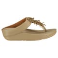 Pikkukuva 1 / 6: Fitflop Rumba Beaded Leather Toe-post Sandaalit Beige EU 38 Nainen