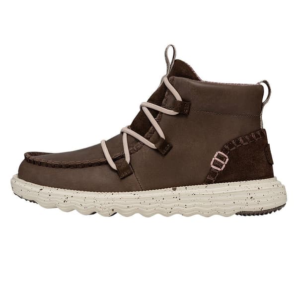 Hey Dude Reyes Leather Skor Brun EU 36 Kvinna