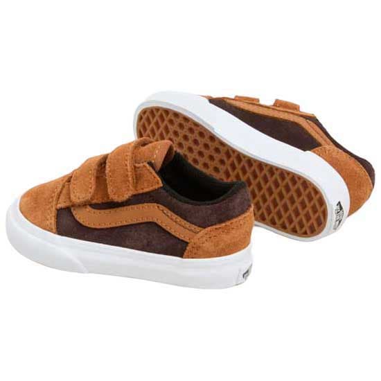 Vans Old Skool V Småbarnsskor Brun EU 21 1/2 Pojke