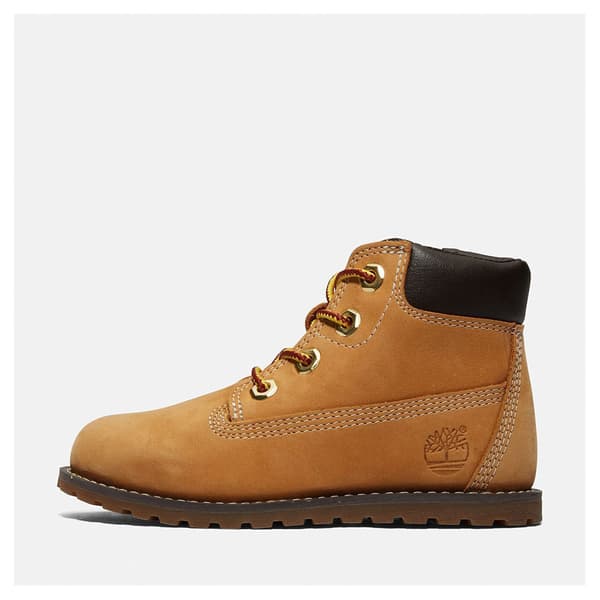 Timberland Pokey Pine Zip Barnstövlar Brun EU 29 Pojke