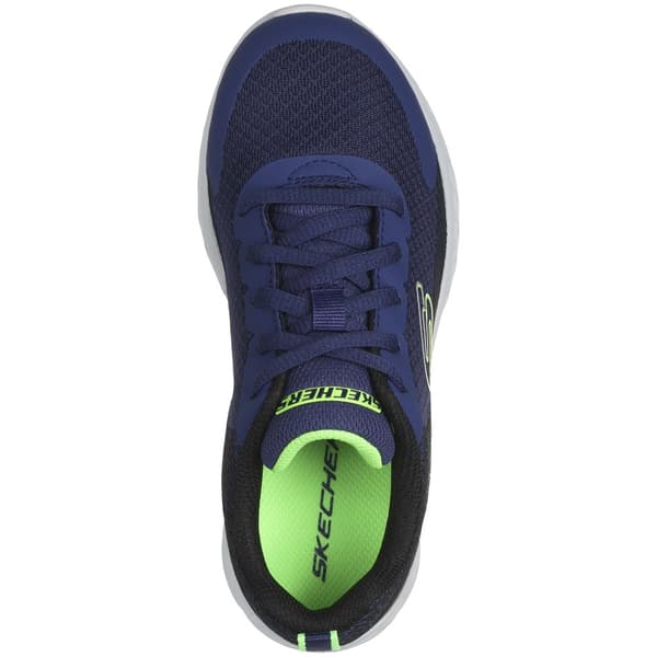 Skechers Microspec Ii Vovrix Sko Blå EU 33 1/2 Dreng