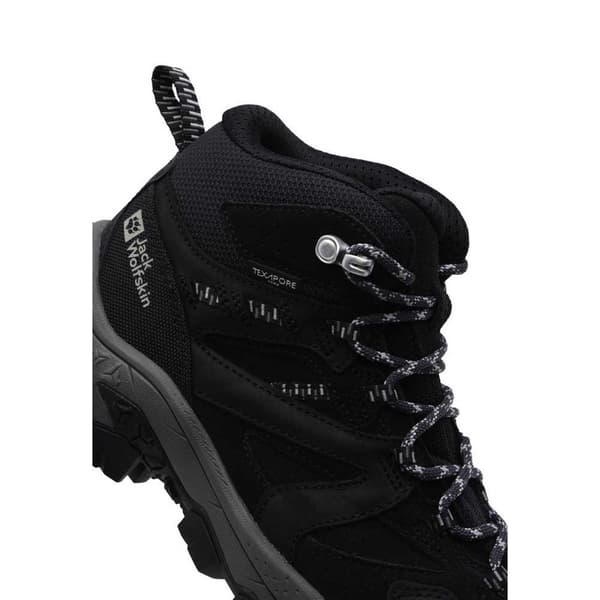 Jack Wolfskin Vojo Tour Lt Texapore Mid Vandringskängor Svart EU 42 Kvinna