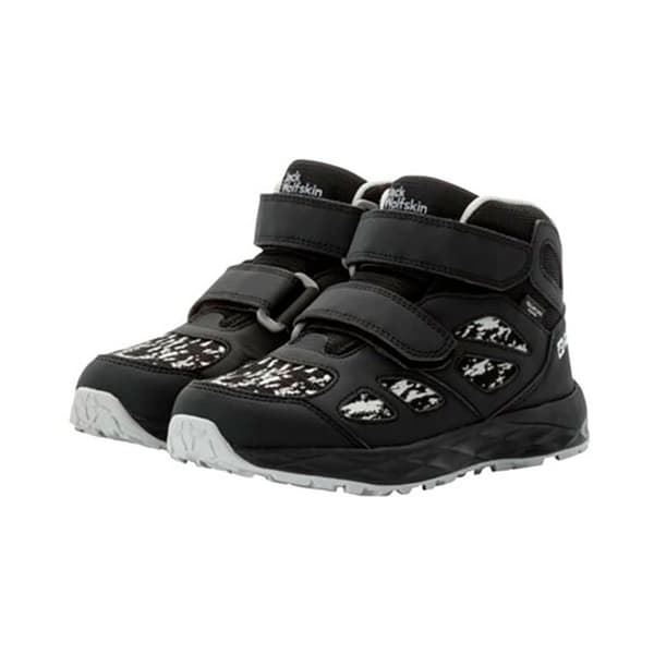 Jack Wolfskin Woodland 2 Texapore Mid Vc Vandrestøvler Sort EU 39
