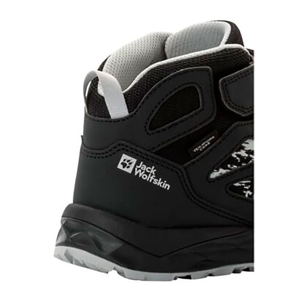 Jack Wolfskin Woodland 2 Texapore Mid Vc Vandrestøvler Sort EU 39