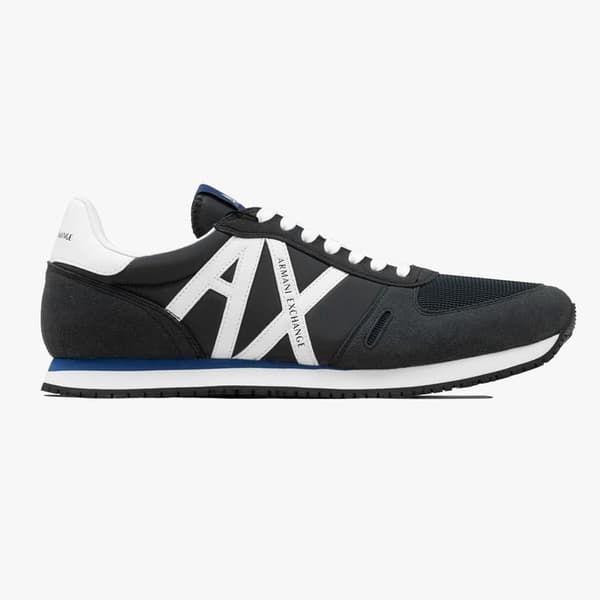 Armani Exchange Retro Runner Sko Sort EU 40 Mand