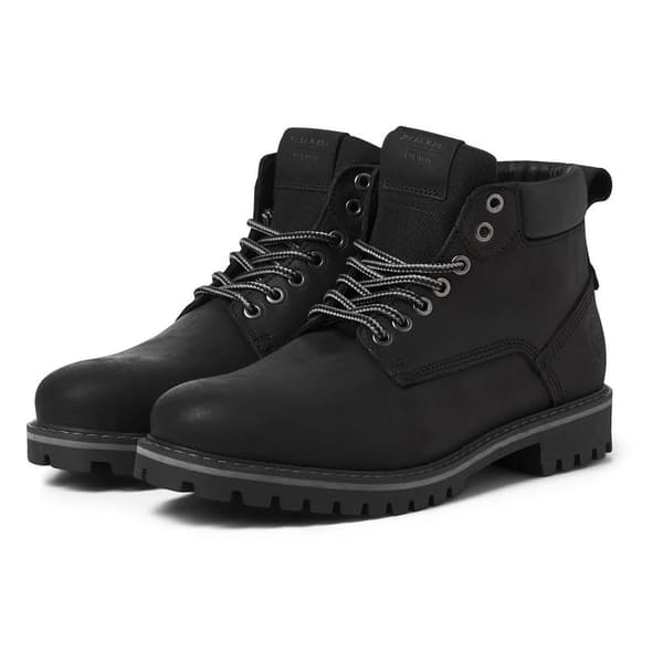 Jack & Jones Queensway Leather Stövlar Brun EU 43 Man