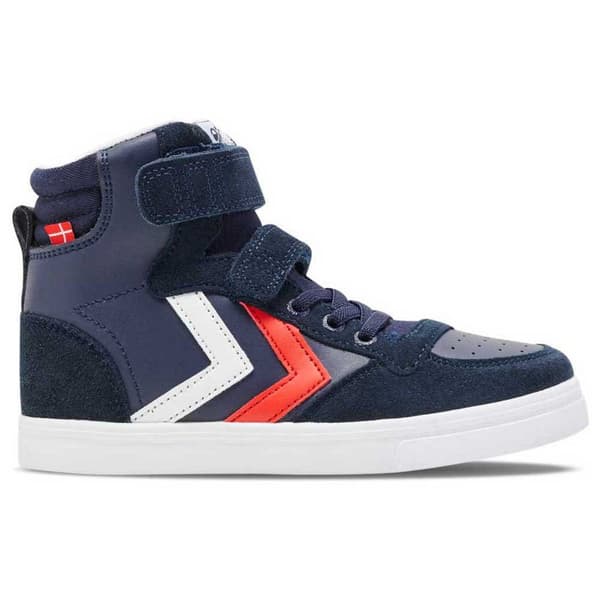 Hummel Slimmer Stadil Leather High Sko Blå EU 39 Dreng