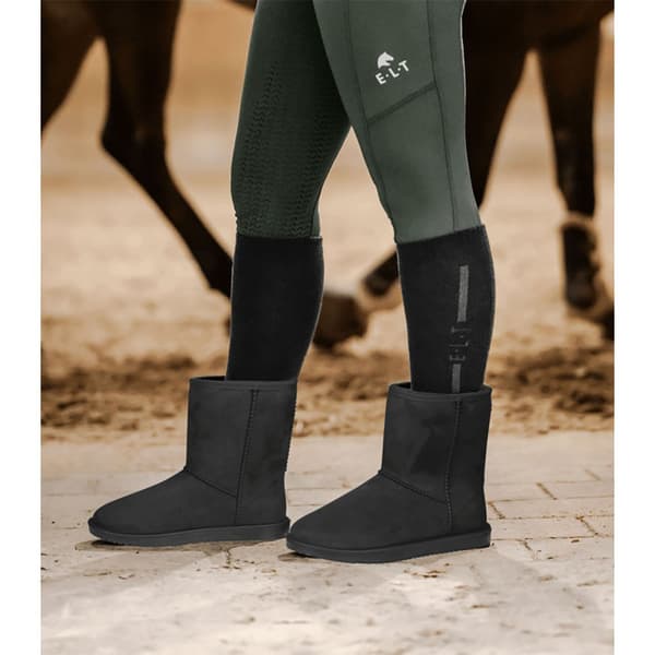 E.l.t. Rainless Velours Støvler Sort EU 37 Kvinde