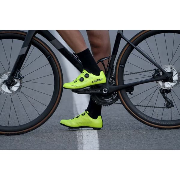 Catlike Mixino Rc1 Carbon Landsvägscykelsko Gul EU 46 Mand