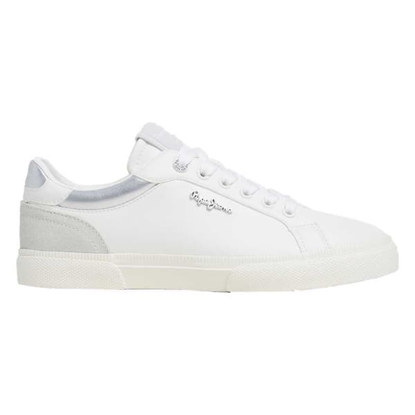 Pepe Jeans Kenton Court Sko Hvid EU 41 Kvinde