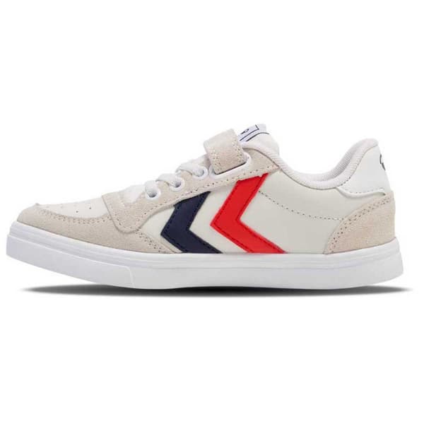 Hummel Slimmer Stadil Leather Low Sko Hvid EU 27 Dreng