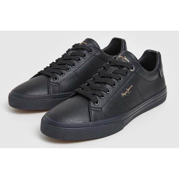 Pepe Jeans Kenton Rise Sko Sort EU 41 Mand