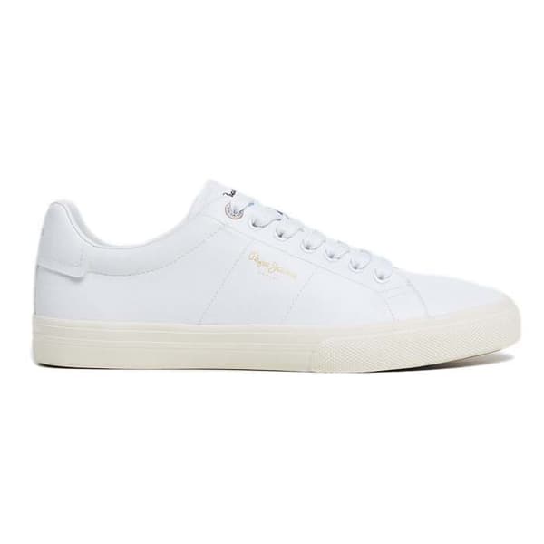 Pepe Jeans Kenton Rise Sko Hvid EU 43 Mand