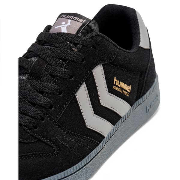 Hummel Handball Perfekt Synthetic Suede Lenkkarit Musta EU 38 Mies