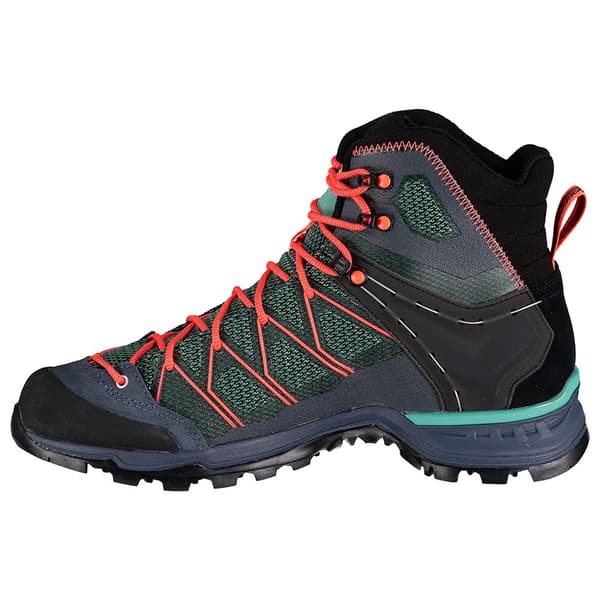 Salewa Mtn Trainer Lite Mid Goretex Vandringskängor Grönt,Röd EU 35 Kvinna