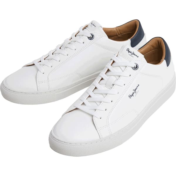 Pepe Jeans Joe Basic Skor Vit EU 41 Man