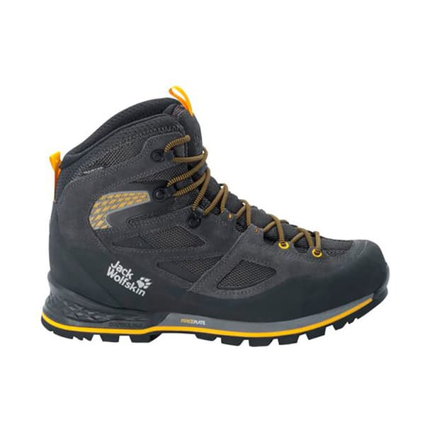 Jack Wolfskin Force Crest Texapore Mid Vandringskängor Svart EU 48 Man