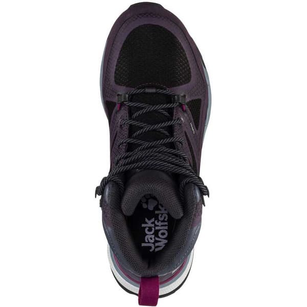 Jack Wolfskin Force Striker Texapore Mid Vandrestøvler Lilla EU 35 1/2 Kvinde