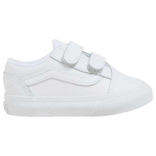 Vans Old Skool V Småbarnsskor Vit EU 25 Pojke