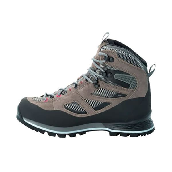 Jack Wolfskin Force Crest Texapore Mid Vandringskängor Grå EU 35 1/2 Kvinna