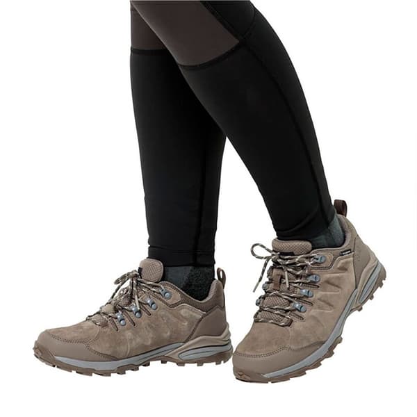 Jack Wolfskin Refugio Texapore Low Vandresko Brun EU 43