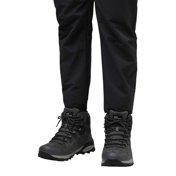 Jack Wolfskin Refugio Texapore Mid Vandringskängor Svart EU 47 1/2 Man