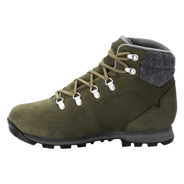 Jack Wolfskin Thunder Bay Texapore Mid Vandrestøvler Grøn EU 45 1/2 Mand