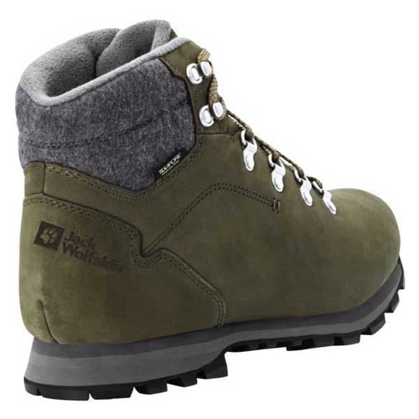 Jack Wolfskin Thunder Bay Texapore Mid Vandrestøvler Grøn EU 45 1/2 Mand