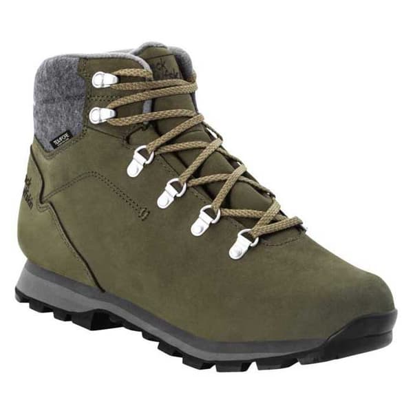 Jack Wolfskin Thunder Bay Texapore Mid Vandrestøvler Grøn EU 45 1/2 Mand