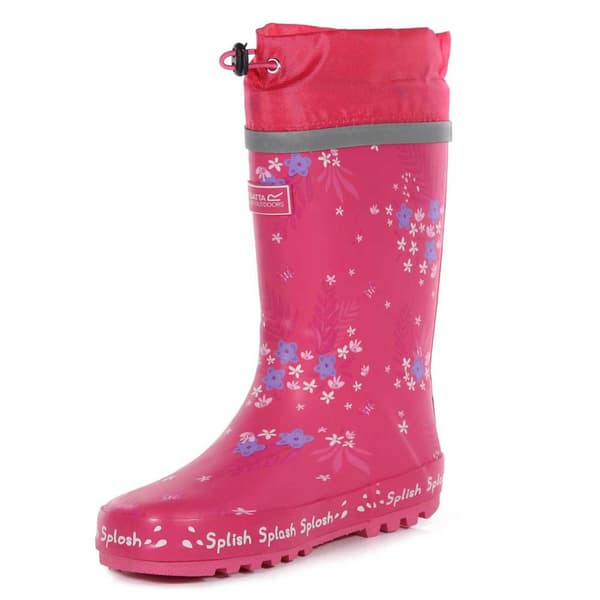 Regatta Peppa Splash Gummistøvler Rød,Rosa EU 31 Dreng