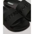 Miniatyrbild 1 av 2: Superdry Logo Vegan Pool Tofflor Svart EU 36-37 Kvinna