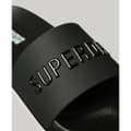 Miniatyrbild 2 av 2: Superdry Logo Vegan Pool Tofflor Svart EU 36-37 Kvinna