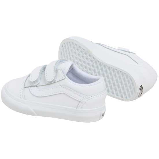 Vans Old Skool V Småbarnsskor Vit EU 26 Pojke