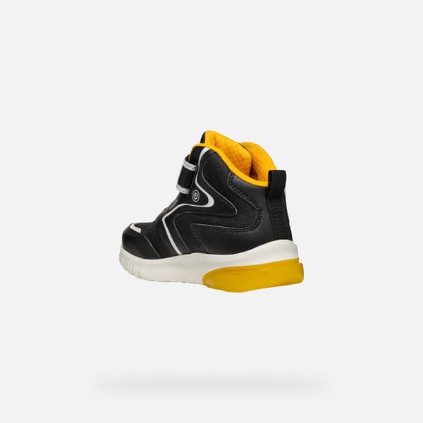 Geox Mid-top Ciberdron Sko Flerfarvet EU 28 Dreng