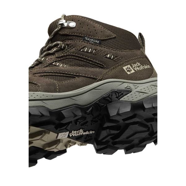 Jack Wolfskin Vojo Tour Texapore Mid Vandringskängor Brun EU 45 Man