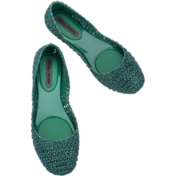 Melissa Campana Papel Vii Ballerinaer Grøn EU 35-36 Kvinde