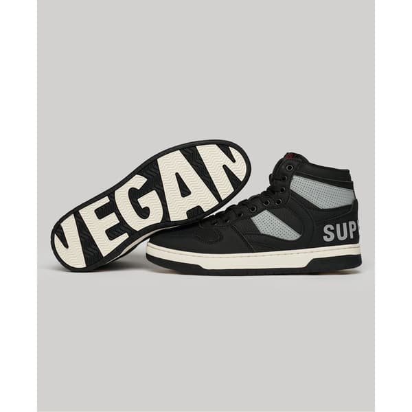 Superdry Vegan Jump High Top Skor Svart EU 37 Kvinna