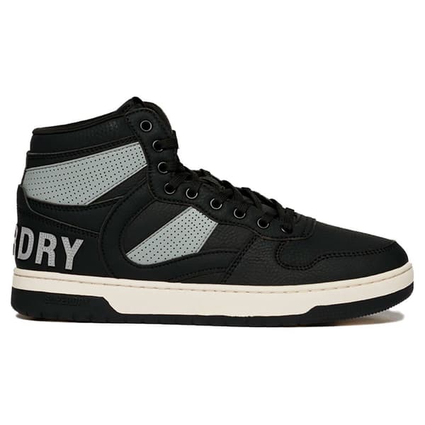 Superdry Vegan Jump High Top Skor Svart EU 37 Kvinna